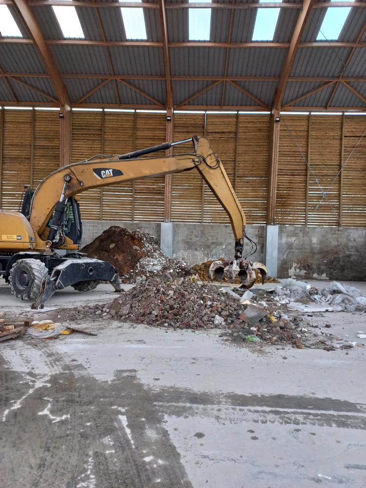 plateforme de tri en action